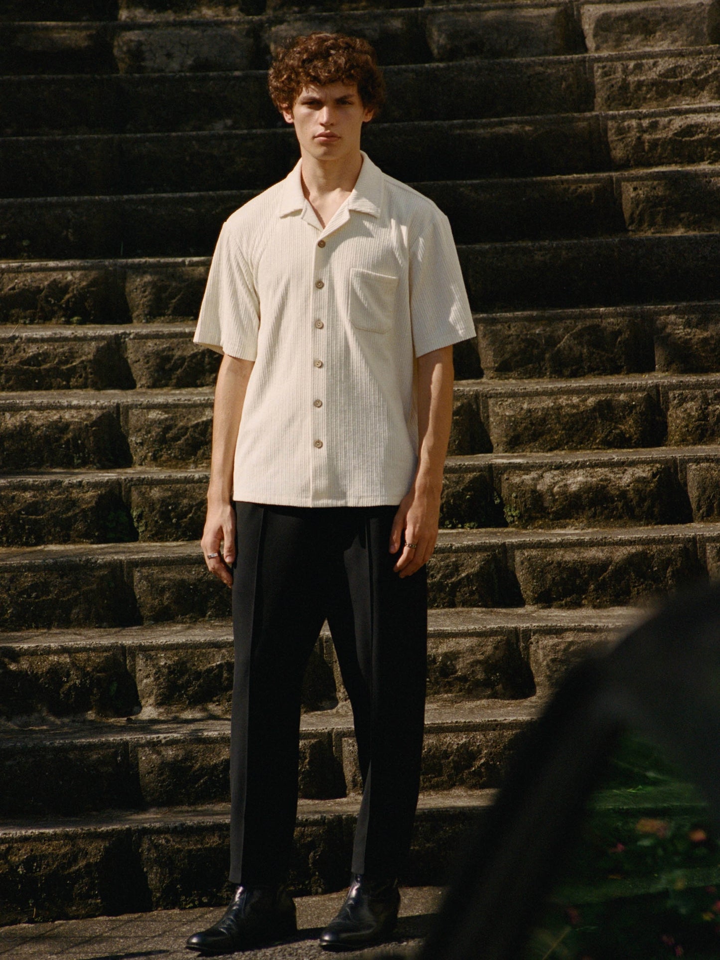 Cord Shirt - Coconut