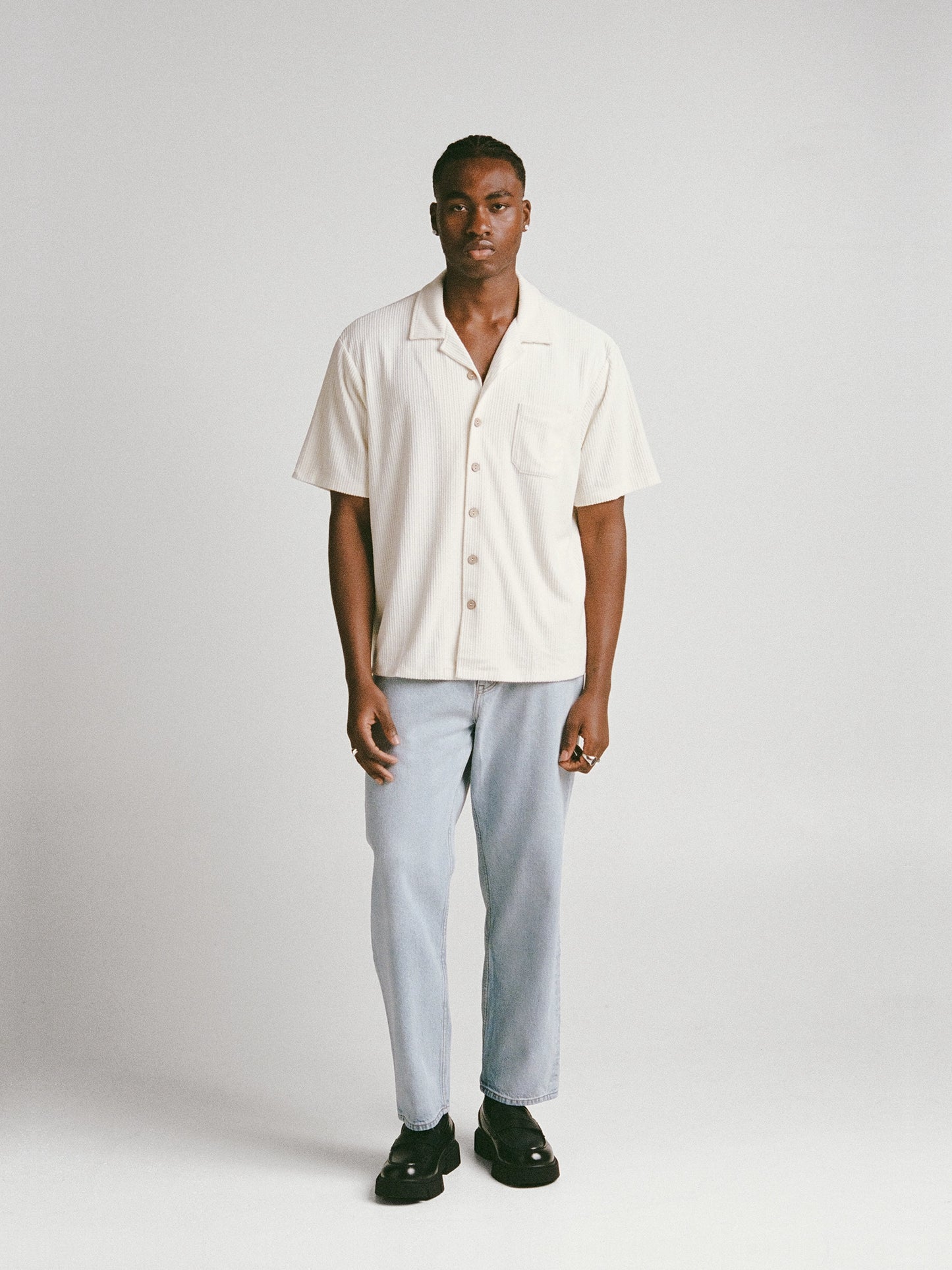 Cord Shirt - Coconut
