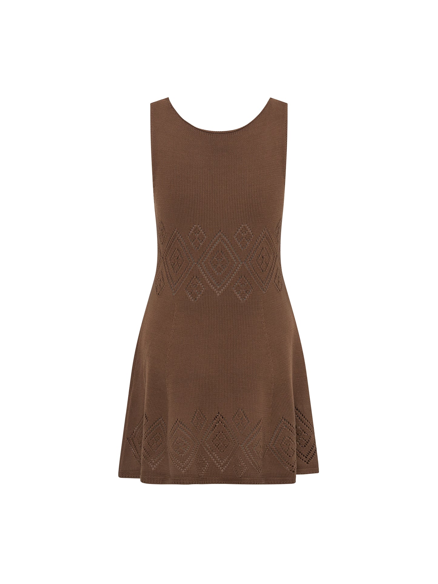 IDFY Knit Dress - Brown