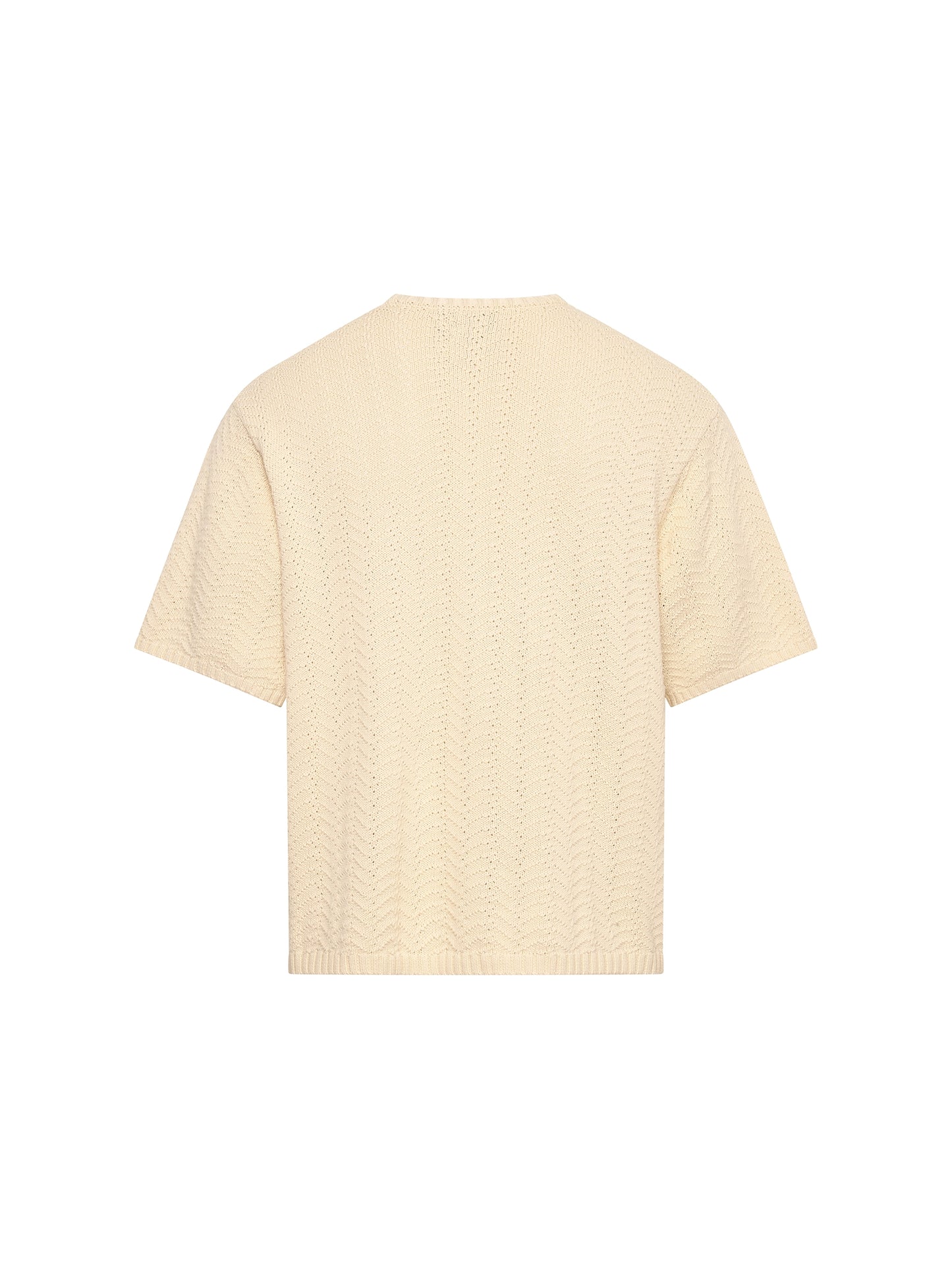 Knit Tee - Beige