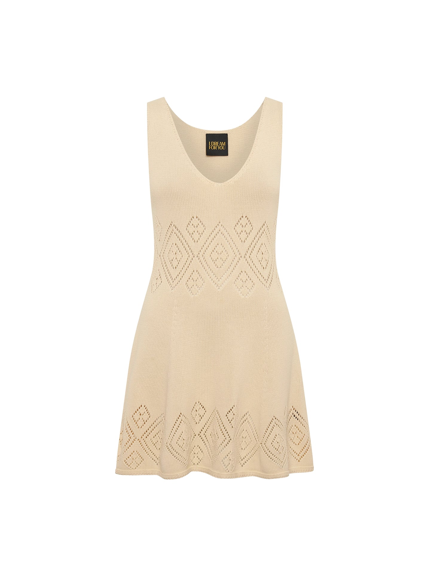 IDFY Knit Dress - Beige